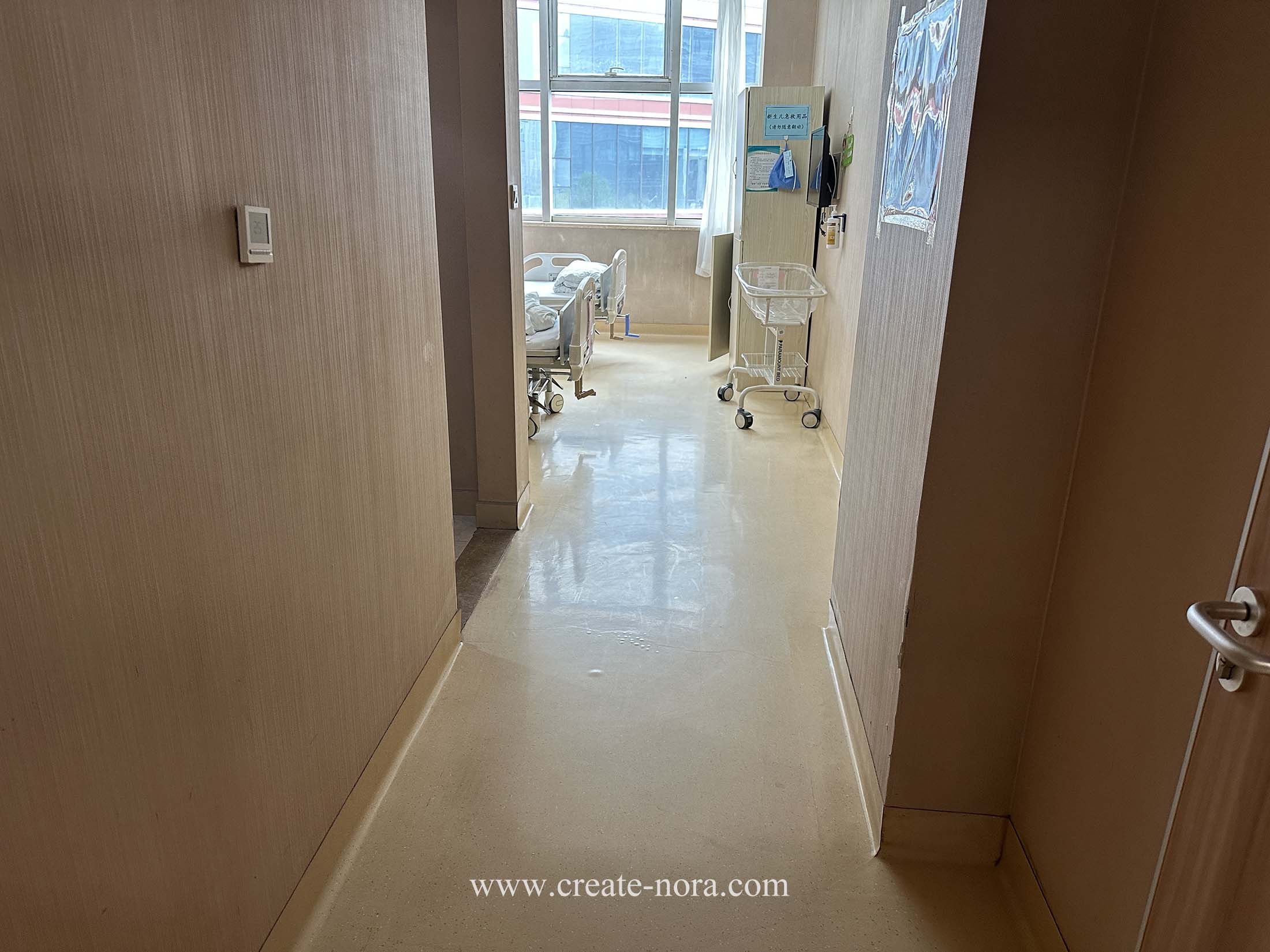the photo of nora rubber flooring in Shanxi Bethune Hospital 5